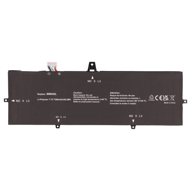 2-power Hauptakku-Pack HP EliteBook X360 1030 G3 G4 - Batterie - 56 mAh