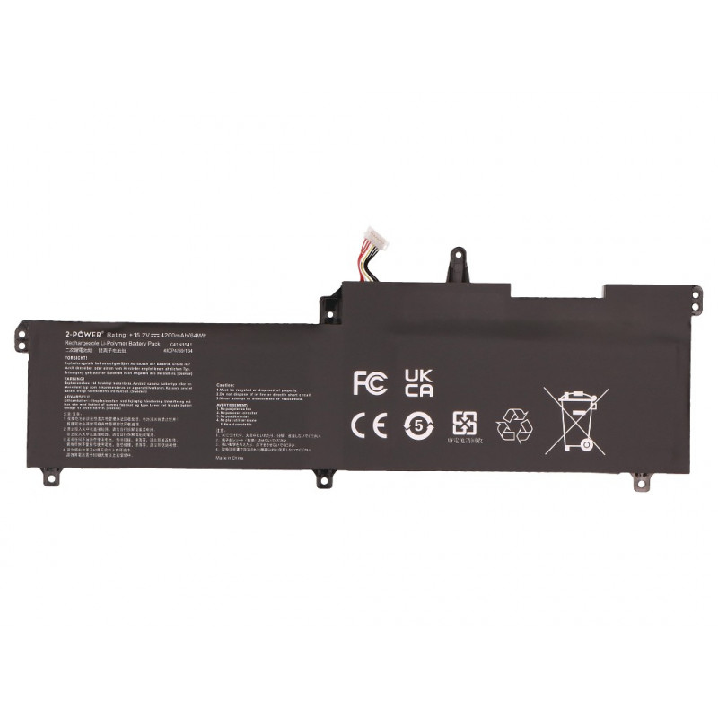 2-POWER Hauptakku-Pack - Akku - 64 mAh (2P-C41N1541)