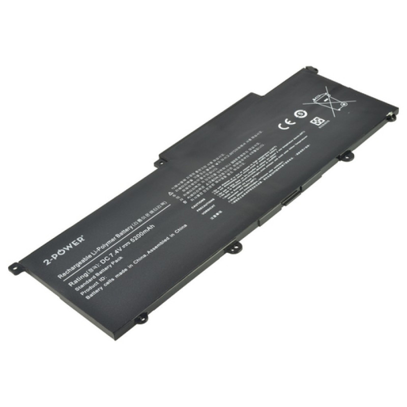 2-power Samsung 900X3C Hauptakku-Pack - Batterie - 5.200 mAh (2P-BA43-00349A)