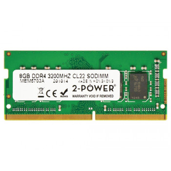 2-power 2P-KF432C16BB/8 - 8 GB - 1 x 8 GB - DDR4 - 3200 MHz