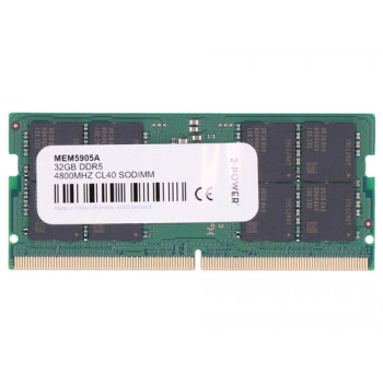 2-power CL40 SoDIMM - 32 GB - DDR5 (2P-HMCG88MEBSA092N)