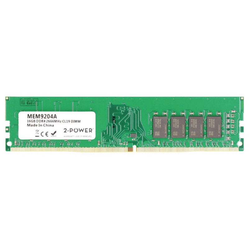 2-power 2P-KF426C16BB/16 - 16 GB - 1 x 16 GB - DDR4 - 2666 MHz - 288-Pin-DIMM