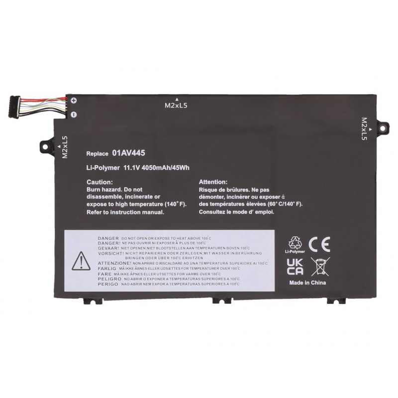 2-power Hauptakku-Pack Lenovo ThinkPad R480 - Batterie - 45 Wh (2P-L17L3P51)
