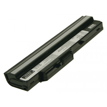 2-power Hauptakku-Pack MSI Wind U100 Schwarz - Batterie - 4.400 mAh (2P-LCB462)