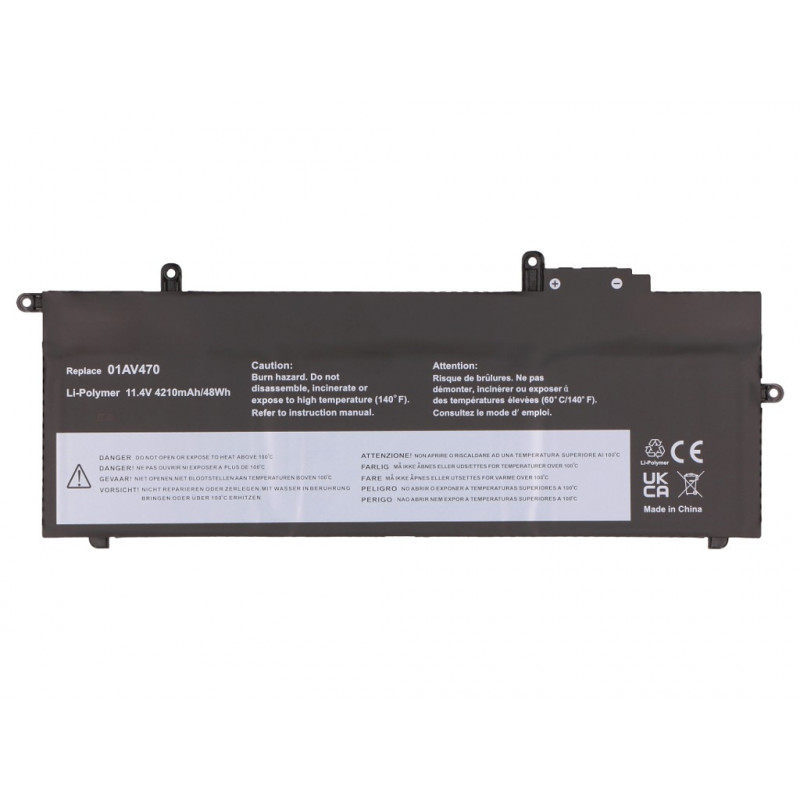 2-Power Hauptakku-Pack Lenovo ThinkPad X280 20KF/20KE - Batterie - 48 mAh (2P-L17C6P71)