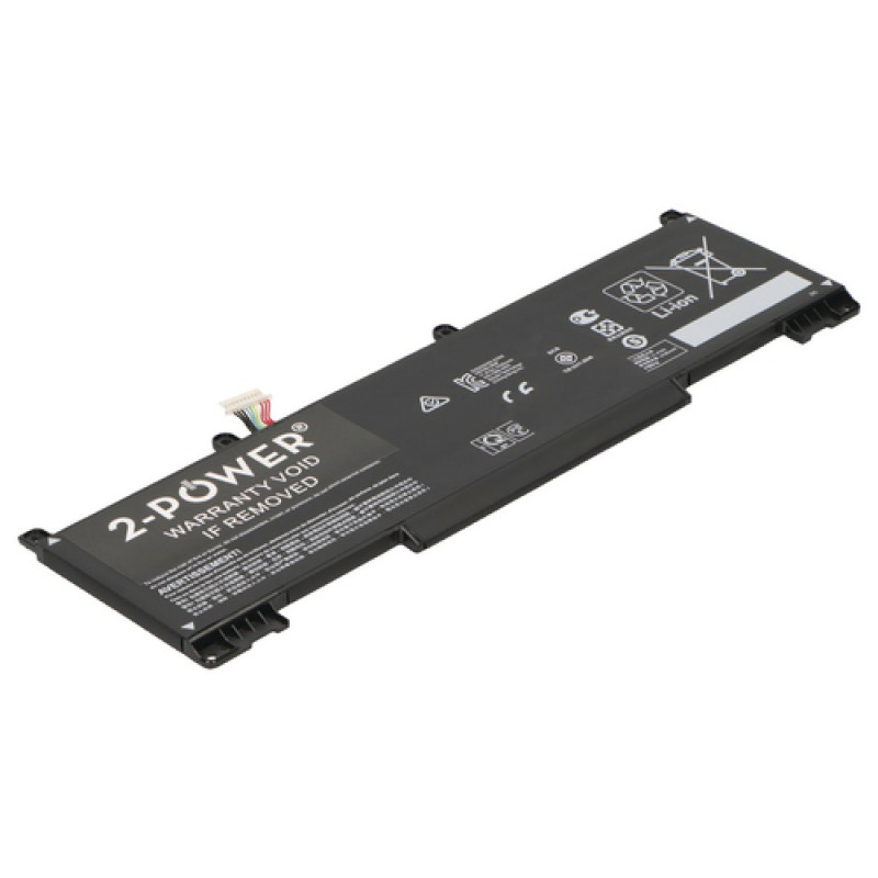 2-POWER Hauptakku 11,4 V 3950 mAh
