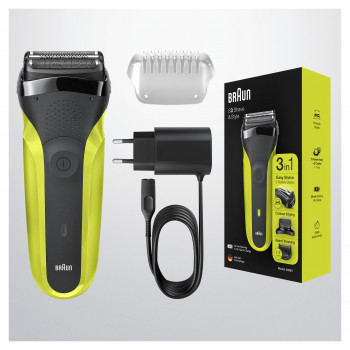 Braun Rasierer | 300BT Series 3 | Betriebsdauer (max.) 30 Min. | NiMH | Schwarz