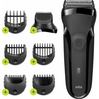 Braun Rasierer | 300BT Series 3 | Betriebsdauer (max.) 30 Min. | NiMH | Schwarz