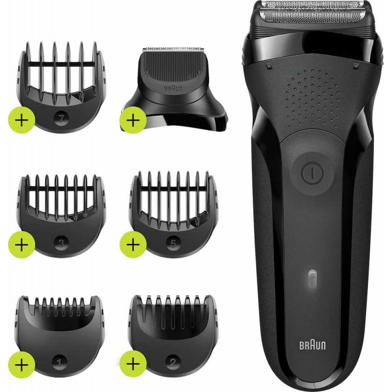 Braun Rasierer | 300BT Series 3 | Betriebsdauer (max.) 30 Min. | NiMH | Schwarz