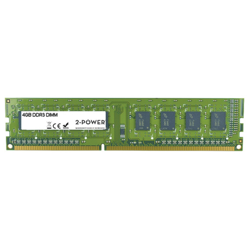 2-power 2PDPC31600UDDC14G - 4 GB - 1 x 4 GB - DDR3 - 1600 MHz - Grün