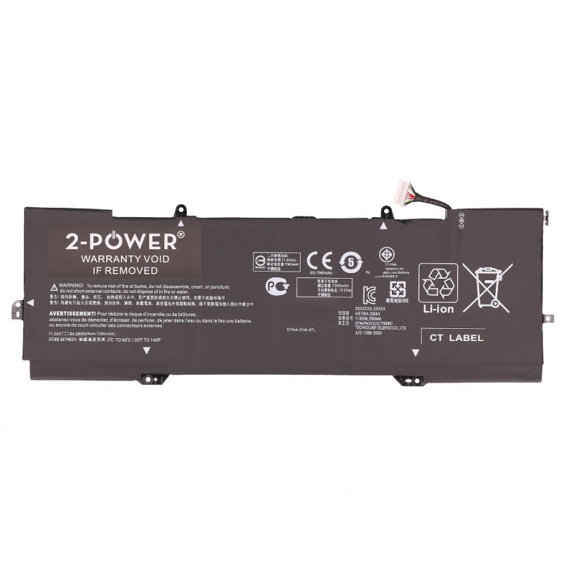 2-power 2P-YB06084XL - Akku - Batterie 79 mAh 11,6 V