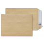 Steinmetz Versandtaschen DIN C5, ohne Fenster, haftklebend, 90 g/m², braun, 500 St. (4505PR)