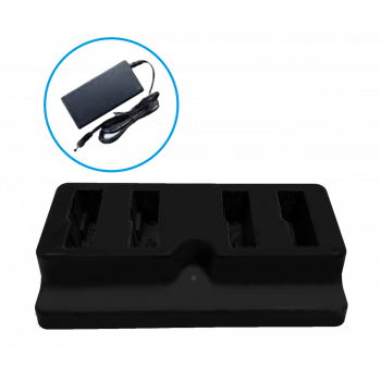 Unitech WD200 4-Slot Terminal-Ladestation mit Netzteil 1010-900031G