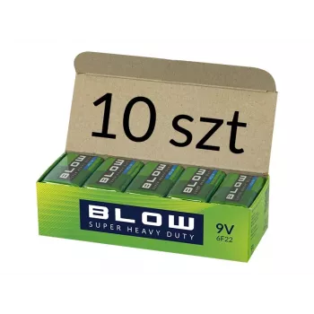 Batterie 9V 6F22 Super Heavy Duty 10 Stück