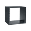 Vaddio Middle Atlantic BRK12 - Schrank - Schwarz - 12U - 48,3 cm (19 inch)