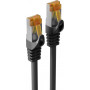 ShiverPeaks Netzwerkkabel Patchkabel Cat6A S/FTP Outdoor schwarz - Netzwerk - CAT 6a (BS08-26045)