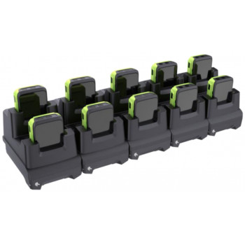 Zebra 10-Slot Charge-Only Cradle - Handgelenk-Montage-Ladestation