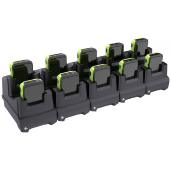 Zebra 10-Slot Charge-Only Cradle - Handgelenk-Montage-Ladestation