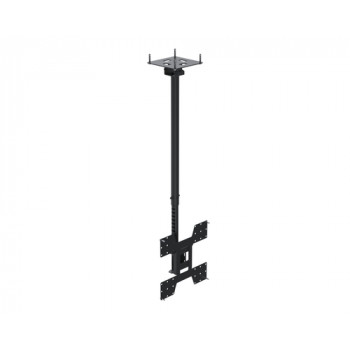 Ergonomic Solutions Teleskop-Deckenhalterung für Bildschirme bis 75 Zoll, VESA 200