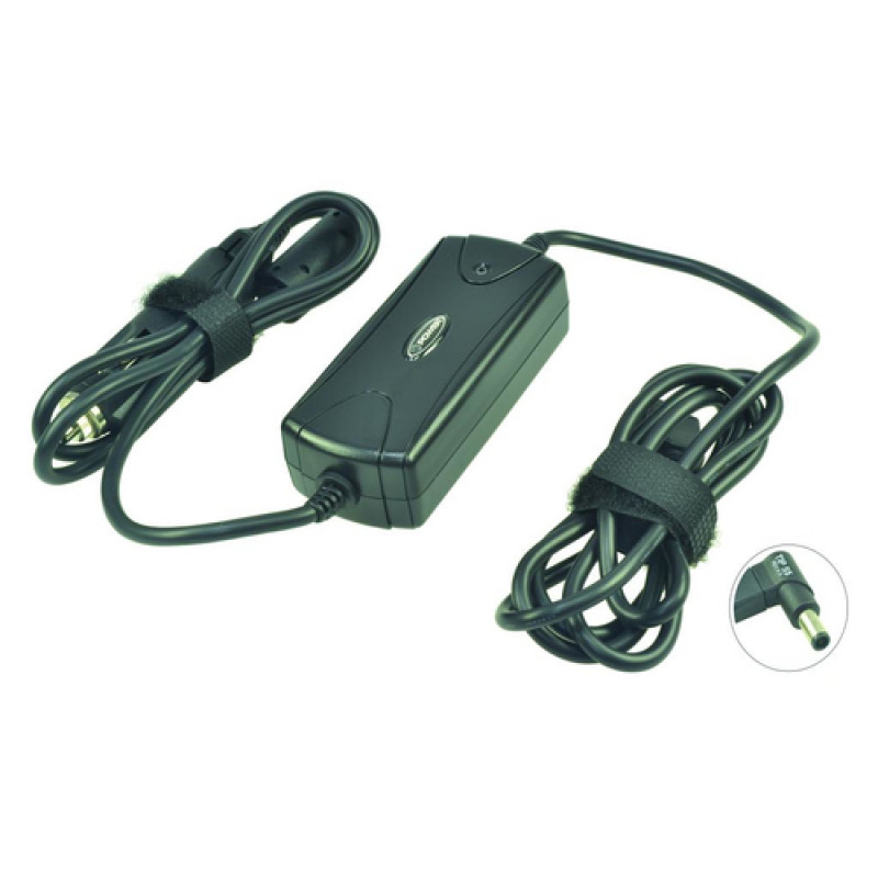 2-power CAC0702A - Auto - 12-24 V - 90 W - Notebook - Schwarz - 43 mm