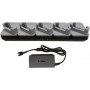 Zebra Handheld-Ladegerät-Kit - für Geräte mit robusten Stiefeln - Ethernet - Ausgangsanschlüsse: 5 - 48,3 cm (19 inch)