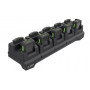 Zebra WS50 Konvergente 5-Slot LAN Ladestation Batterieladegerät lädt 5 Geräte