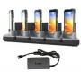 Zebra Handheld-Ladegerät-Kit - mit Batterieladegerät - Ausgangsanschlüsse: 5 - 48,3 cm (19 Zoll)