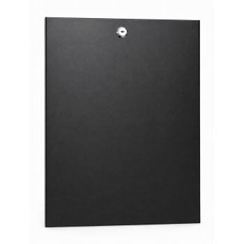 DSIT 4 HE Metallseitenwand für 10-Zoll-Servergehäuse - 450 mm tief mit Schloss