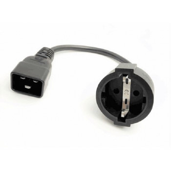 APC EPDU Stromkabel, Schuko auf C20, 0,5 m