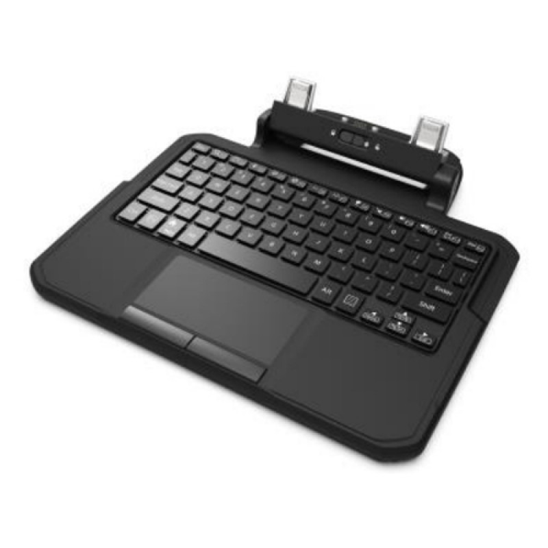 Zebra Tastatur - 2-in-1 - mit Touchpad, integriertem Griff (KYB-ET6X-2IN1-UK1-01)