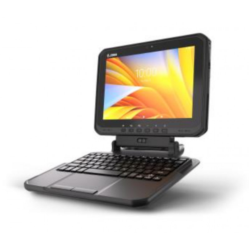 Zebra Tastatur - 2-in-1 - mit Touchpad, integriertem Griff (KYB-ET6X-2IN1-UK1-01)