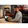 Zebra Tastatur - 2-in-1 - mit Touchpad, integriertem Griff (KYB-ET6X-2IN1-UK1-01)