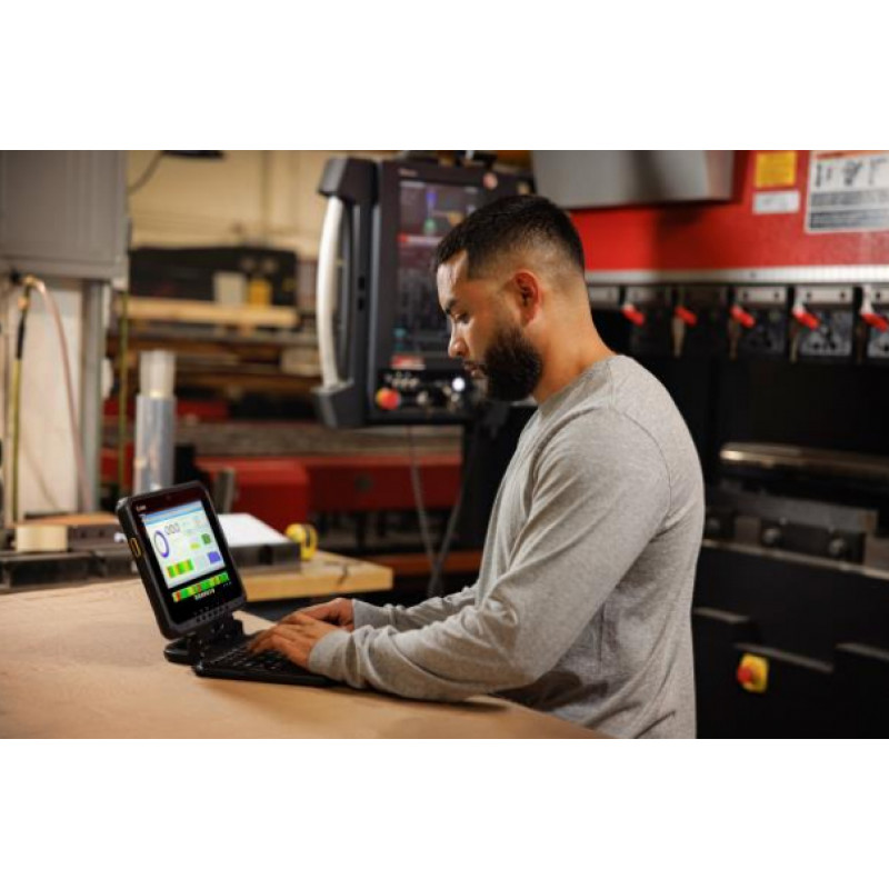 Zebra Tastatur - 2-in-1 - mit Touchpad, integriertem Griff (KYB-ET6X-2IN1-UK1-01)