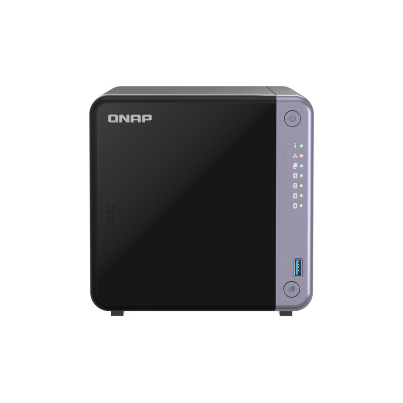 QNAP TS-432X-4G NAS 4-Bay 0/4 HDD/SSD, 2x 2.5G Ethernet, 1x 10G SFP+, 4GB RAM