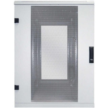TRITON 19 Zoll Standschrank 800x800 perforierte Türen vorne und hinten