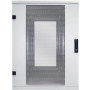 TRITON 19 Zoll Standschrank 800x800 perforierte Türen vorne und hinten