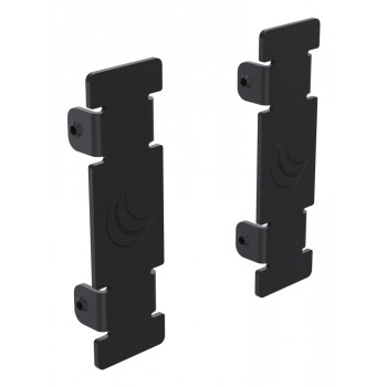 Ergonomic Solutions Hook & Rail Endkappen-Set - schwarz