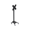 Ergonomic Solutions Mobiler Signage-Wagen für Bildschirme bis 75 Zoll, max. VESA
