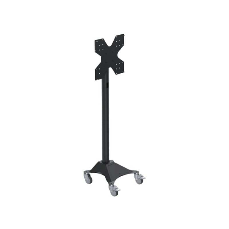 Ergonomic Solutions Mobiler Signage-Wagen für Bildschirme bis 75 Zoll, max. VESA