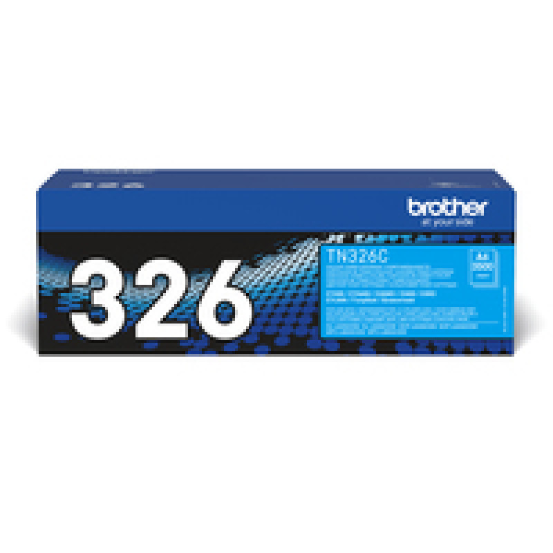 3rd Party KOMPA Toner cyan TN-326C ca. 3500 S. Brother HL-L8250 - Tonereinheit