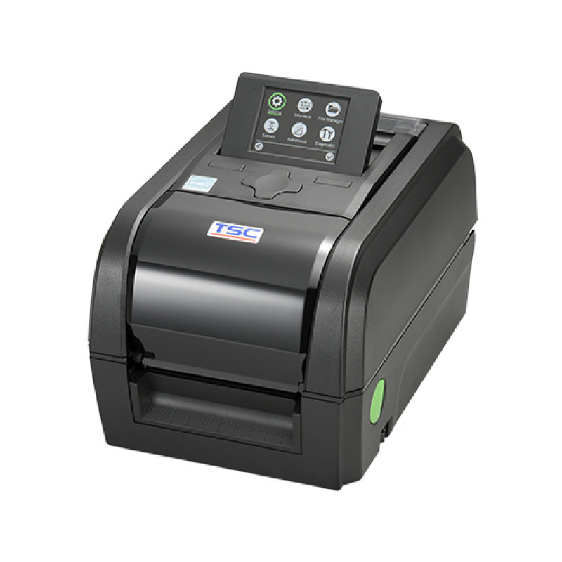 TSC TX610, LCD, DRAM 128MB/FLASH 128MB, USB+ RS-232+ ETHERNET+ USB HOST+ RTC+ BUZZER, WiFi READY, EU (EMEA) - Etiketten-/Labeldrucker - 128 MB