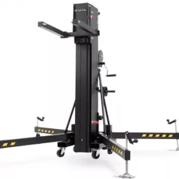 Guil ULK-800XL - Kompakter Gabellift mit Winde, Arbeitshöhe max. 8,00 m | Belastbarkeit