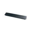 Vaddio Middle Atlantic - Ausbrechblech für Anschluss - schwarze Pulverbeschichtung - 2U - 48,3 cm (19 inch)