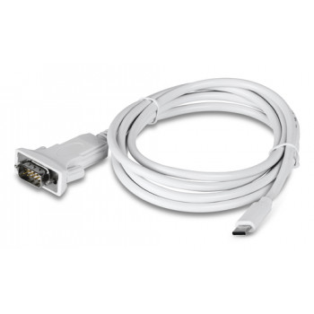 TRENDnet TUC-S9 USB Typ C auf RS-232 DB9 Seriell Adapter - Adapter - Digital/Daten
