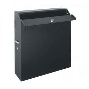 Vaddio Middle Atlantic WRS 8 - Schrank - geeignet für Wandmontage - Schwarz - 8U - 48,3 cm (19 inch)