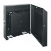 Vaddio Middle Atlantic WRS 8 - Schrank - geeignet für Wandmontage - Schwarz - 8U - 48,3 cm (19 inch)