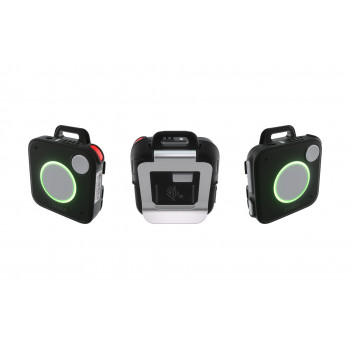 Zebra WS101 Bluetooth-Badge, Clip-Halterung, 480mAh Akku (entnehmbar), Healthcare, Global