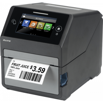 SATO CT412LX TT305 - USB&LAN - EU/UK - Direkt Wärme/Wärmeübertragung - POS-Drucker - 305 x 305 DPI - 6 ips - 0.08 - 0.19 µm - 12,8 cm