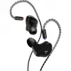Sharkoon Stealthbite IEM In-Ear Gaming-Headset mit abnehmbarem Bügelmikrofon, USB-C/USB-A/3,5 mm, Schwarz