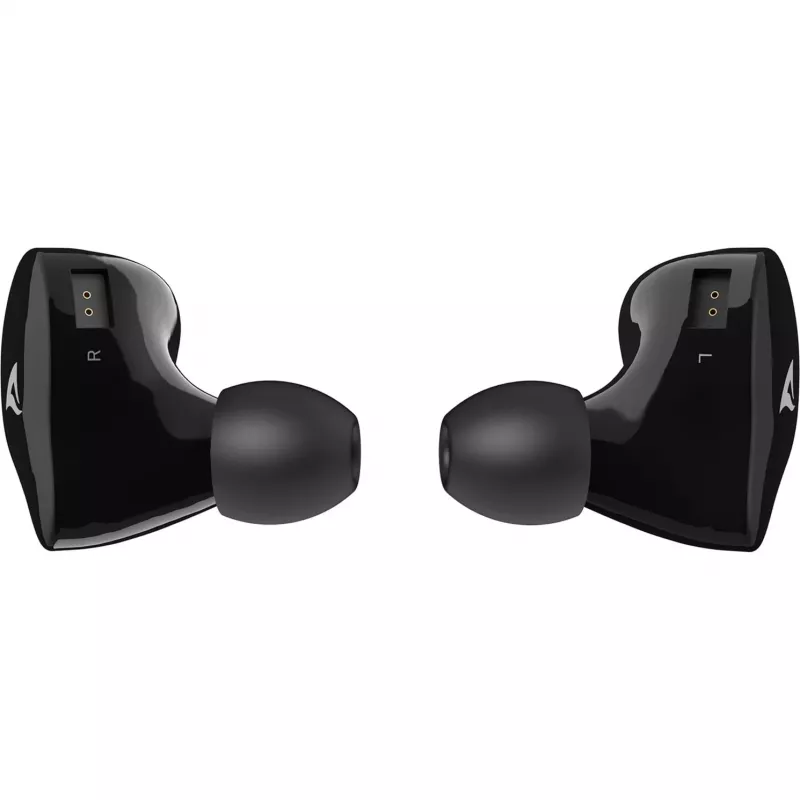 Sharkoon Stealthbite IEM In-Ear Gaming-Headset mit abnehmbarem Bügelmikrofon, USB-C/USB-A/3,5 mm, Schwarz